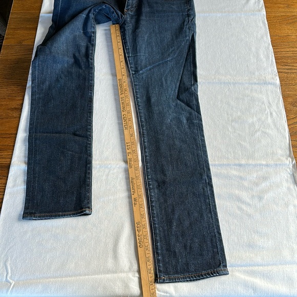 AG Adriano Goldschmied the Stevie Slim Straight Jeans 30R - Picture 7 of 10
